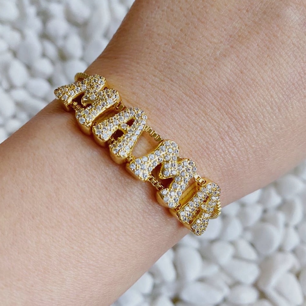 Sparkle‎ Draw String Adjustable Bracelet